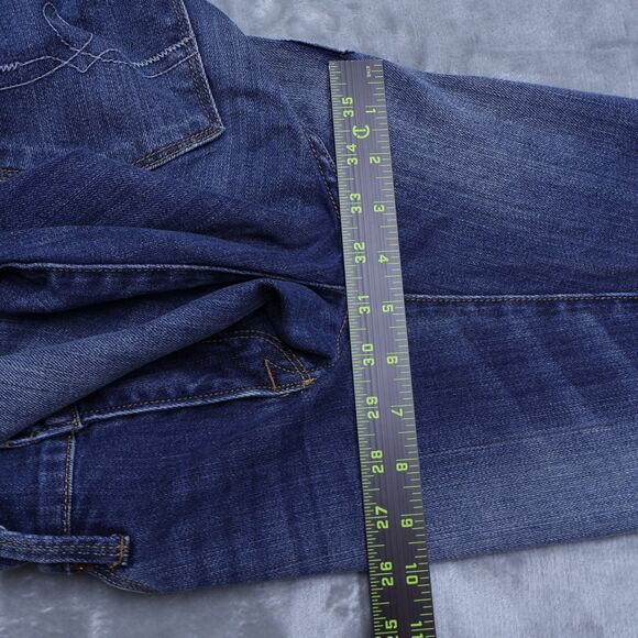 Lucky Brand Dark Blue Straight Leg Jeans - Picture 7 of 16